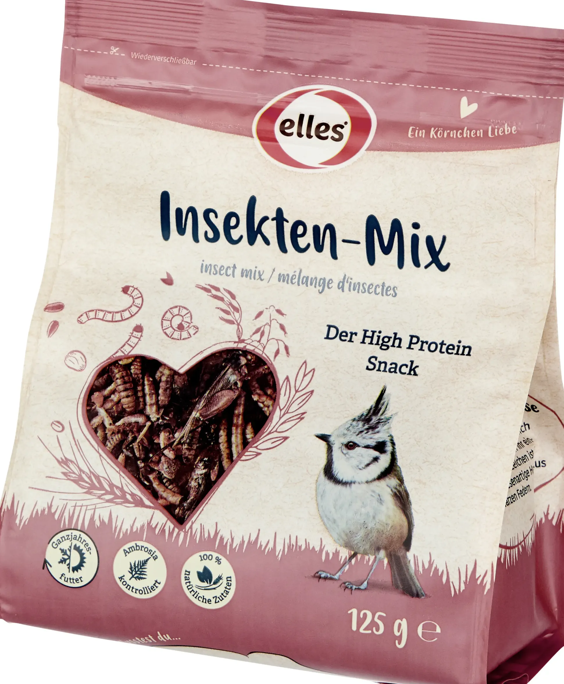 Elles Wildvogelfutter Insektenmix 125 g