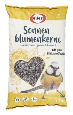 Elles Wildvogelfutter Sonnenblumenkerne 1 kg