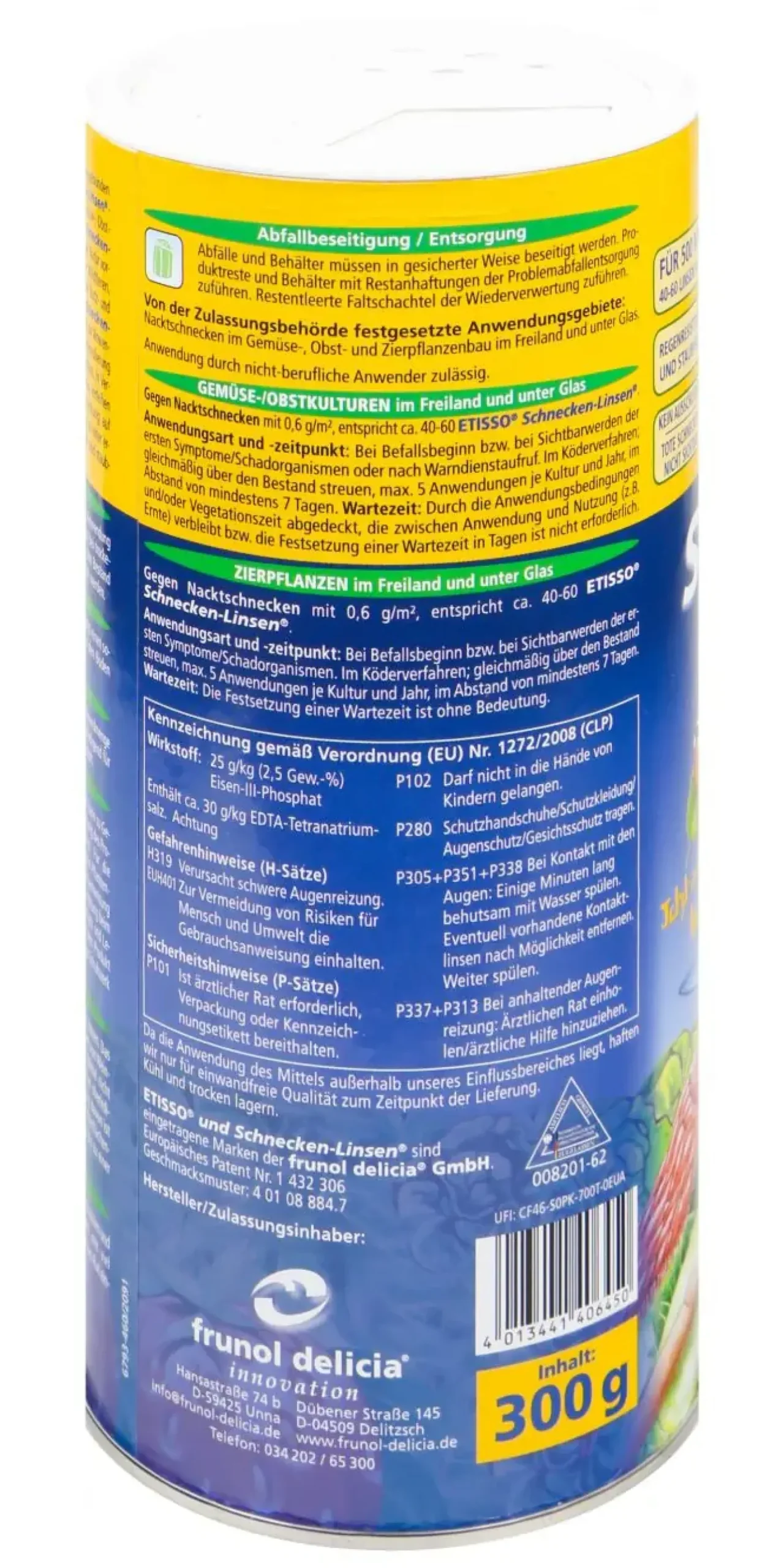 Etisso Schneckenlinsen Streudose 300 g