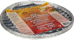 Favorit Alu-Grillpfanne rund 5 Stück