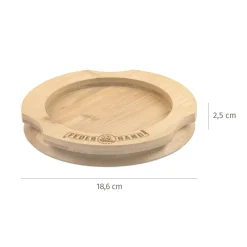 Feuerhand Laternenuntersetzer für Baby Special 276 2,5 x 18,6 x 18,6 cm
