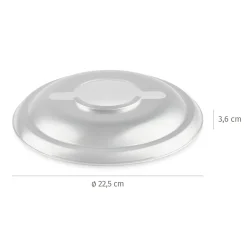 Feuerhand Reflektorschirm für Sturmlaterne Baby Special 276 anthrazit grey