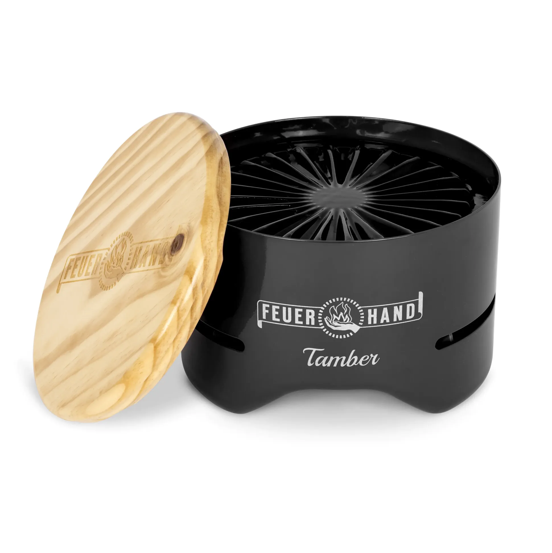 Feuerhand Tischgrill Tamber jet black