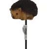 Figur Igel-Stecker, 12fach sort. Polyresin 16 x 4,5 x 7 cm braun