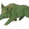 Figur Wildschwein Polyresin 33 x 30 x 55 cm grün