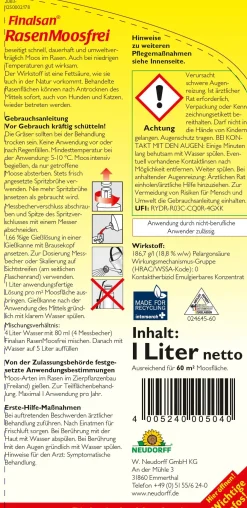 Finalsan Rasen-Moosfrei 1 L