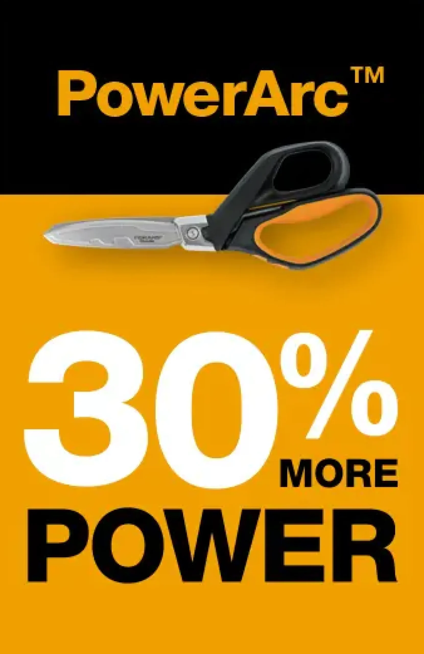 Fiskars Hochleistungsschere PowerArc 21 cm