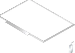 Floraworld Bodenrahmen für Konsta Premium Satteldachhaus 230 x 191 x 4 cm