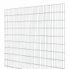 Floraworld Doppelstabmatten-Zaun Comfort 201 x 183 cm feuerverzinkt 6/5/6