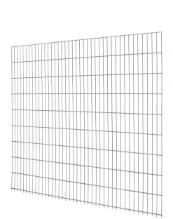 Floraworld Doppelstabmatten-Zaun Comfort 201 x 183 cm feuerverzinkt 6/5/6