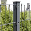 Floraworld Doppelstabmatten-Zaun Premium 251 x 183 cm anthrazit 8/6/8