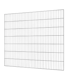 Floraworld Einstabmatten-Zaun Classic 200 x 175 cm anthrazit