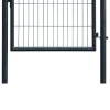 Floraworld Gartentor Classic 100 x 75 cm anthrazit