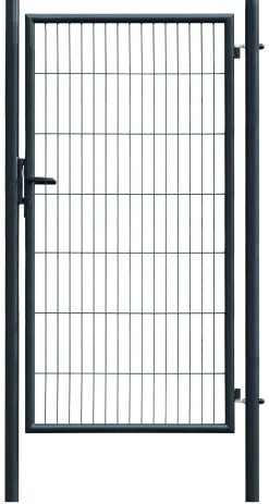 Floraworld Gartentor Classic inkl. 2 Pfosten 100 x 175 cm anthrazit