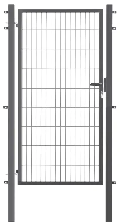 Floraworld Gartentor Comfort 100 x 180 cm anthrazit