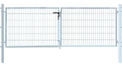Floraworld Gartentor doppelflügelig Comfort 300 x 120 cm feuerverzinkt