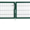 Floraworld Gartentor doppelflügelig Premium 300 x 80 cm moosgrün