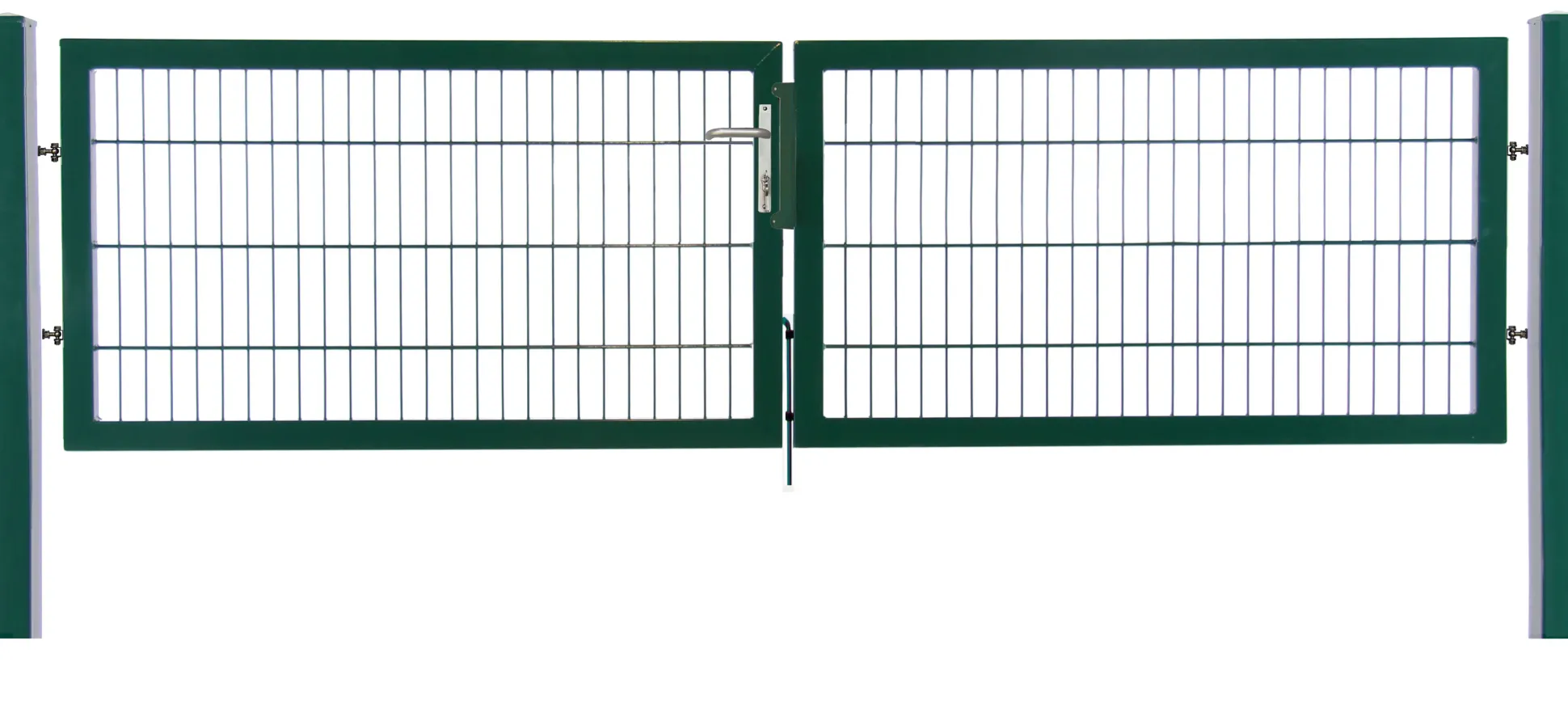 Floraworld Gartentor doppelflügelig Premium 300 x 80 cm moosgrün