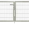 Floraworld Gartentor doppelflügelig Premium 300 x 100 cm feuerverzinkt