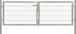 Floraworld Gartentor doppelflügelig Premium 300 x 100 cm feuerverzinkt