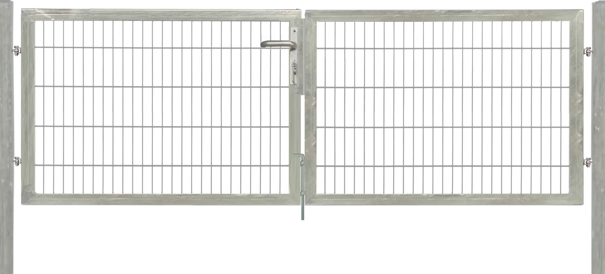 Floraworld Gartentor doppelflügelig Premium 300 x 100 cm feuerverzinkt