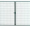 Floraworld Gartentor doppelflügelig Comfort inkl. 2 Pfosten 300 x 200 cm moosgrün