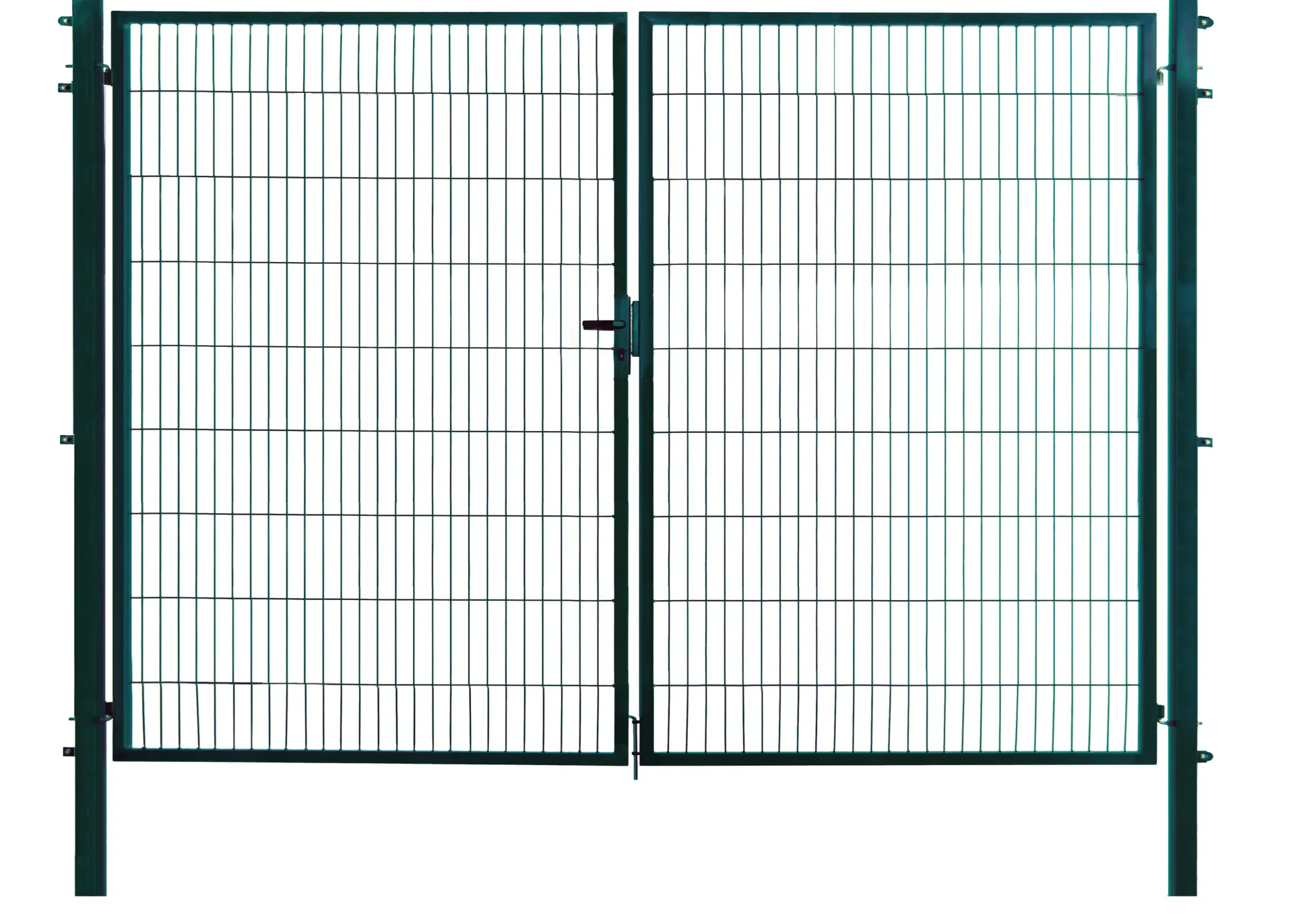 Floraworld Gartentor doppelflügelig Comfort 300 x 180 cm moosgrün