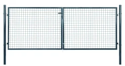 Floraworld Gartentor doppelflügelig Standard 300 x 100 cm anthrazit