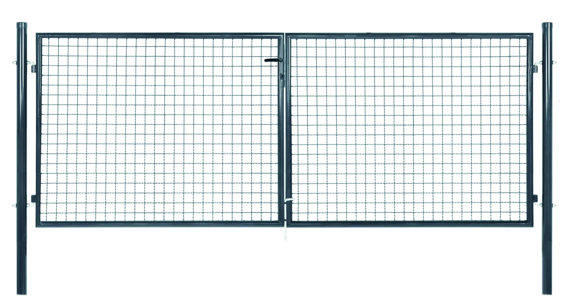Floraworld Gartentor doppelflügelig Standard 300 x 100 cm anthrazit