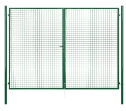Floraworld Gartentor doppelflügelig Standard 300 x 200 cm moosgrün