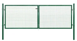 Floraworld Gartentor doppelflügelig Carat 100 x 300 cm moosgrün