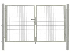 Floraworld Gartentor doppelflügelig Premium 300 x 180 cm feuerverzinkt