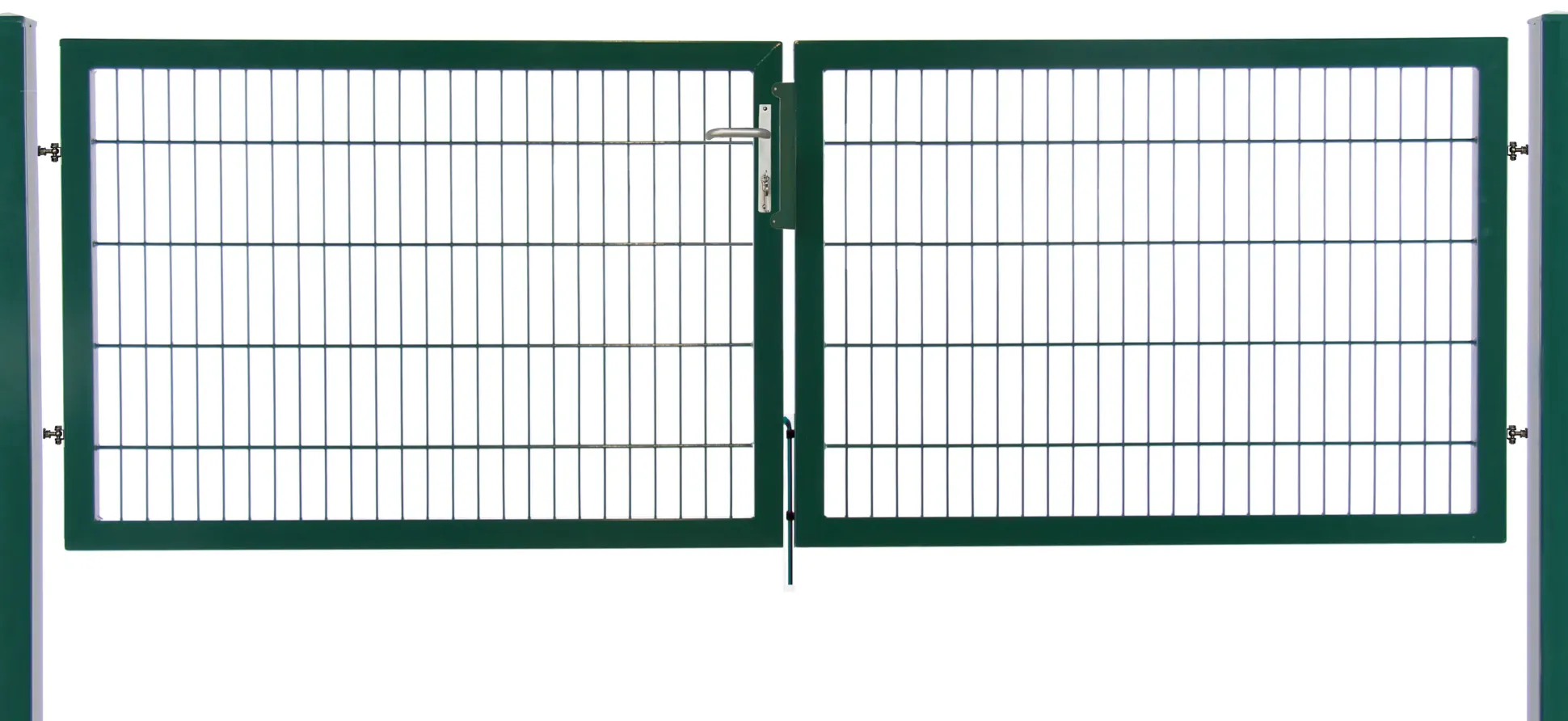 Floraworld Gartentor doppelflügelig Premium 300 x 100 cm moosgrün