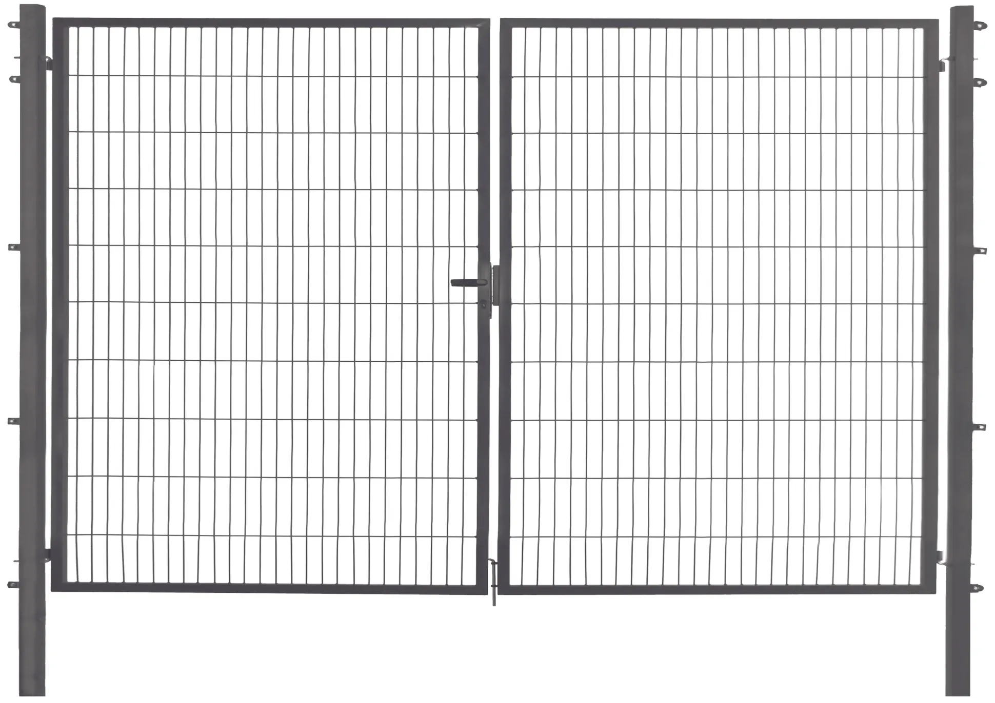 Floraworld Gartentor doppelflügelig Comfort 300 x 200 cm anthrazit