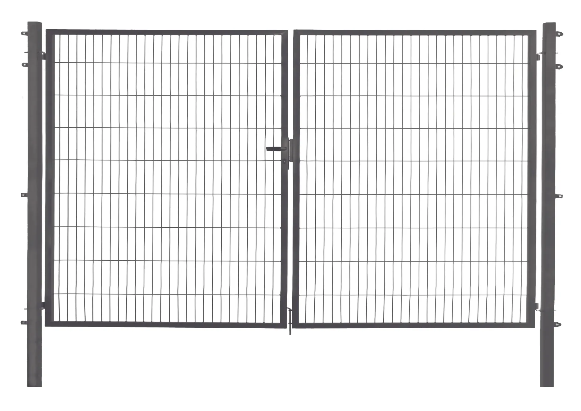Floraworld Gartentor doppelflügelig Comfort 300 x 180 cm anthrazit