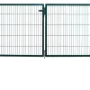Floraworld Gartentor doppelflügelig Comfort 300 x 100 cm moosgrün