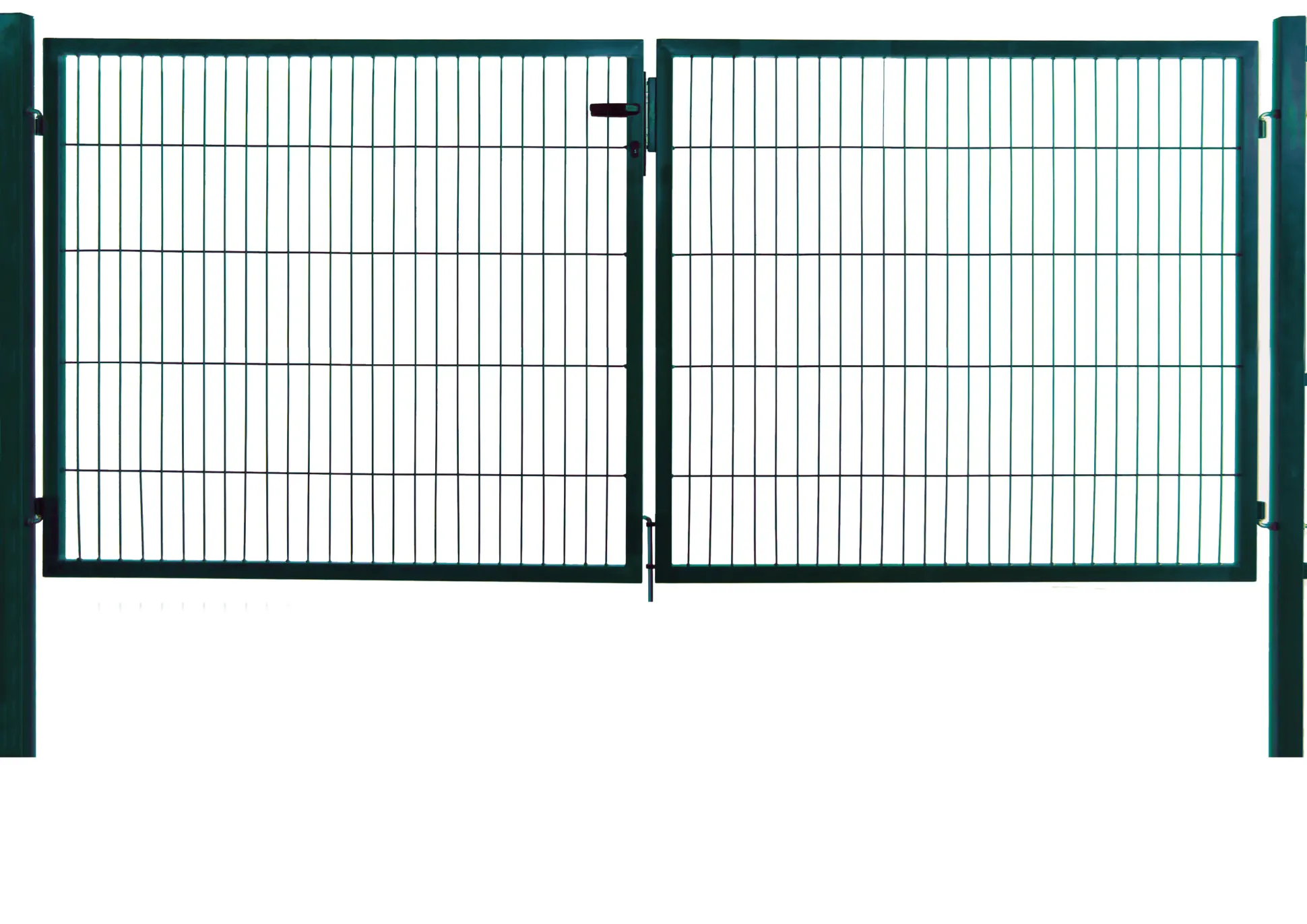 Floraworld Gartentor doppelflügelig Comfort 300 x 100 cm moosgrün