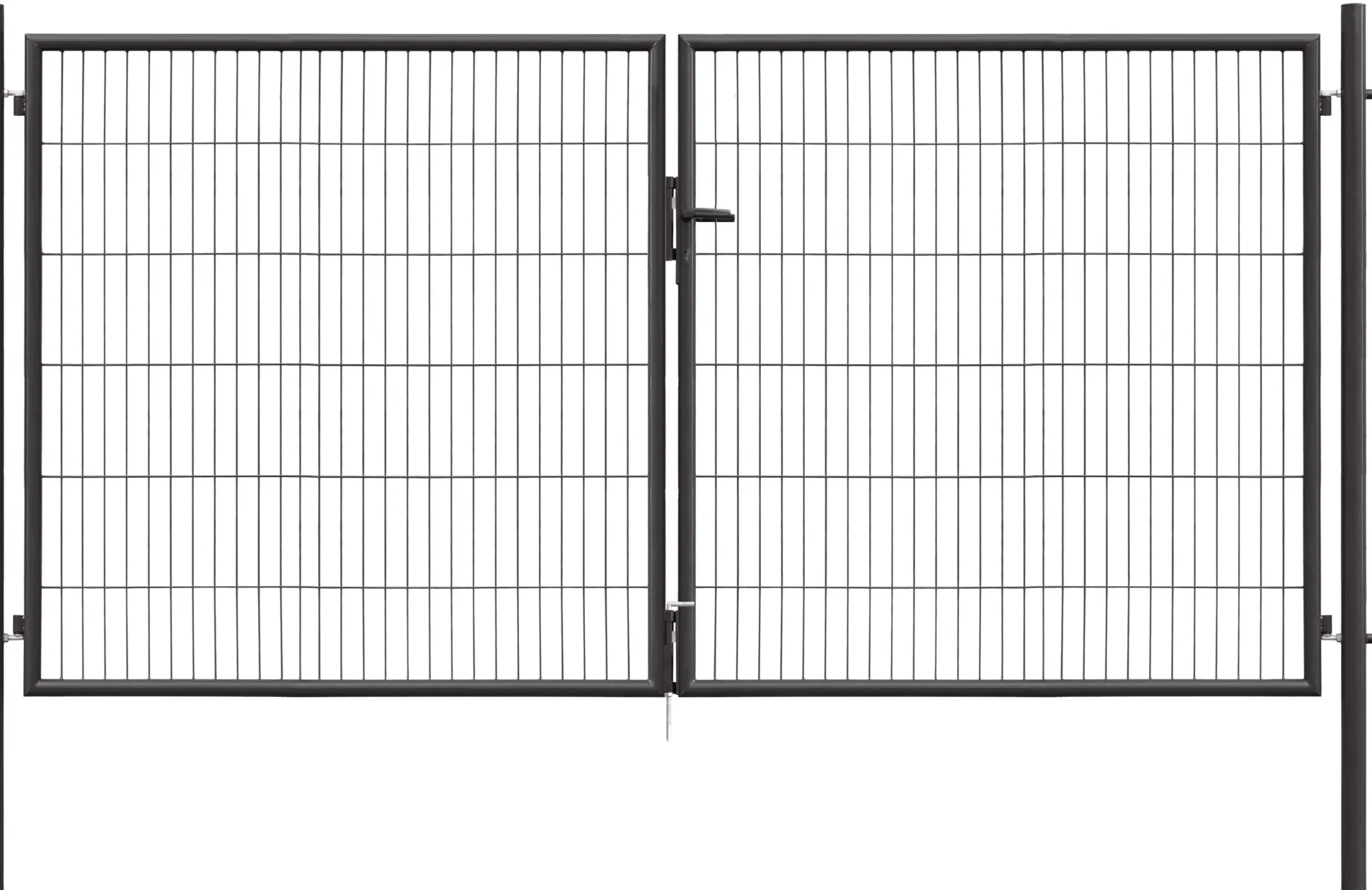 Floraworld Gartentor doppelflügelig Classic 300 x 150 cm anthrazit