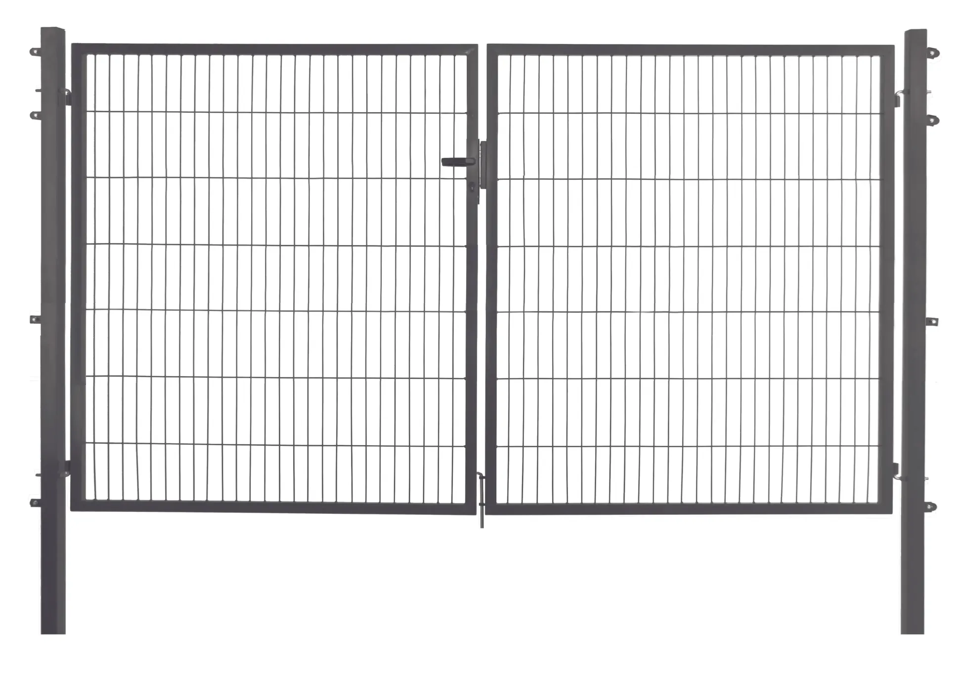 Floraworld Gartentor doppelflügelig Comfort 300 x 140 cm anthrazit