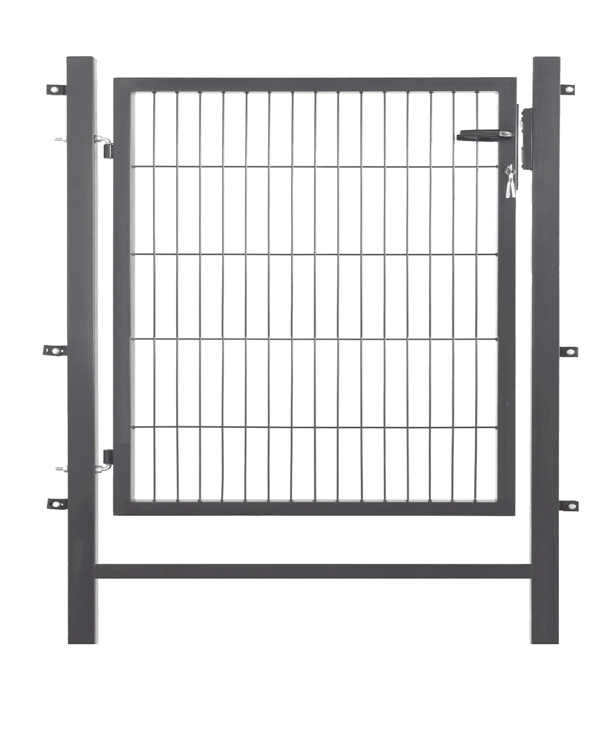 Floraworld Gartentor Easy Comfort 100 x 100 cm anthrazit