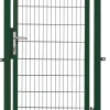 Floraworld Gartentor Premium inkl. 2 Pfosten 100 x 180 cm moosgrün