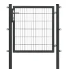 Floraworld Gartentor Premium Plus inkl. 2 Pfosten 120 x 120 cm anthrazit