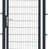 Floraworld Gartentor Premium 100 x 200 cm anthrazit