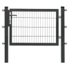 Floraworld Gartentor Premium Plus 120 x 80 cm anthrazit