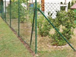 Floraworld Maschendraht-Zaun 25 m x 80 cm 60 mm Maschenweite moosgrün