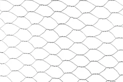 Floraworld Maschendraht-Zaun 25 m x 50 cm 13 mm Maschenweite verzinkt