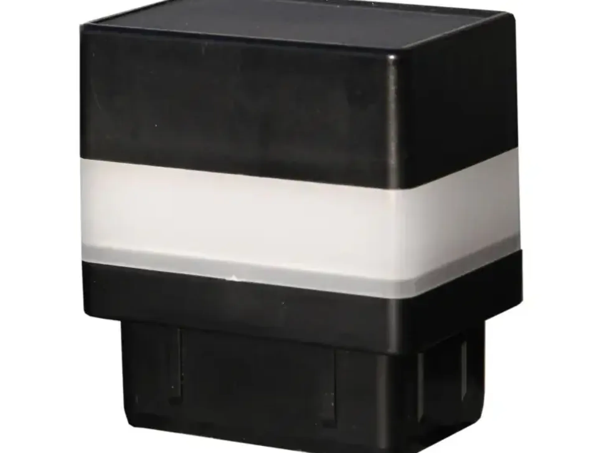 Floraworld Pfostenkappen LED-Solar für 6 x 4 cm Pfosten anthrazit - 2 Stück