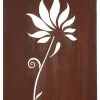 Floraworld Sichtschutz Garten Dekor Lilie 158 x 90 cm rostoptik