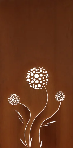 Floraworld Sichtschutz Garten Dekor Leone 178 x 90 cm rostoptik