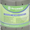 Floraworld Sichtschutzstreifen Dekor Kreise 201,5 x 19 cm grau - 5 Stk.